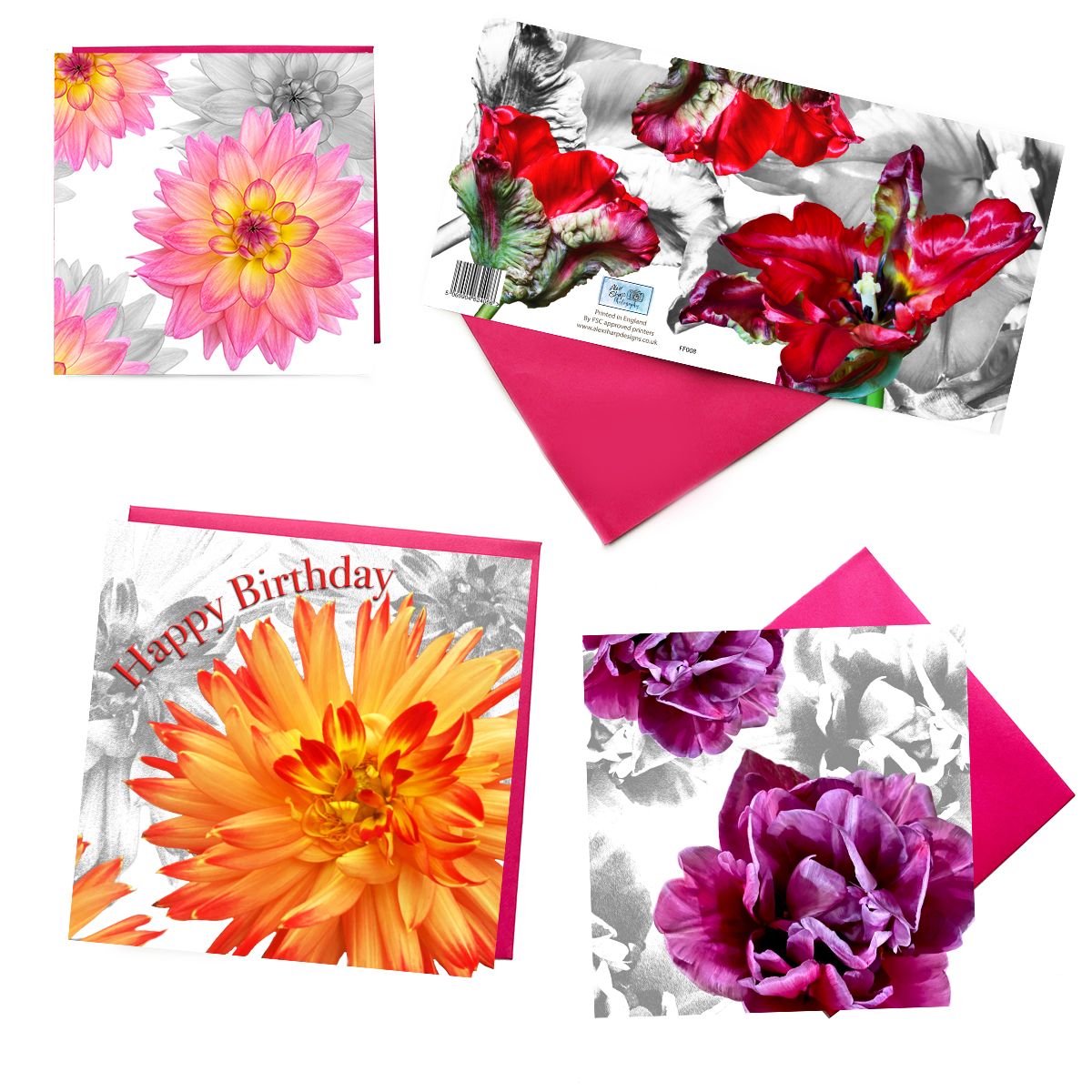 New cards, gift wrap and coasters